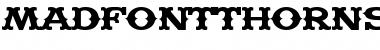 Download MadfontThorns Font Download MadfontThorns Font