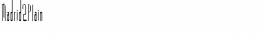 Download Madrid2Plain Font Download Madrid2Plain Font