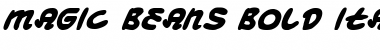 Download Magic Beans Bold Italic Font Download Magic Beans Bold Italic Font