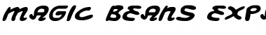 Download Magic Beans Expanded Italic Font Download Magic Beans Expanded Italic Font