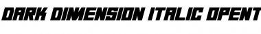 Download Dark Dimension Font Download Dark Dimension Font