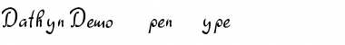 Download Dathyn Font Download Dathyn Font
