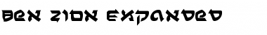 Download Ben-Zion Expanded Font Download Ben-Zion Expanded Font