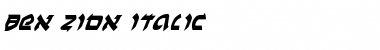 Download Ben-Zion Italic Font Download Ben-Zion Italic Font