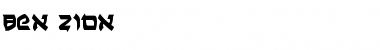 Download Ben-Zion Font Download Ben-Zion Font