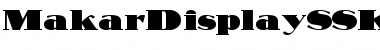 Download MakarDisplaySSK Font Download MakarDisplaySSK Font