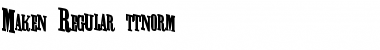 Download Maken Font Download Maken Font