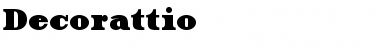 Download Decorattio Font Download Decorattio Font
