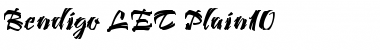 Download Bendigo LET Font Download Bendigo LET Font