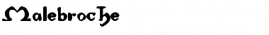 Download Malebroche Font Download Malebroche Font