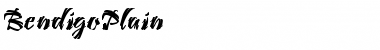 Download BendigoPlain Font Download BendigoPlain Font