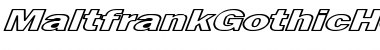 Download MaltfrankGothicHeavy HE Font Download MaltfrankGothicHeavy HE Font