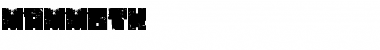 Download Mammoth Font Download Mammoth Font