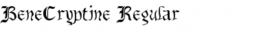 Download BeneCryptine Font Download BeneCryptine Font