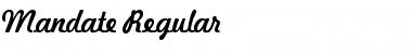 Download Mandate Font Download Mandate Font