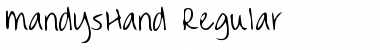 Download MandysHand Font Download MandysHand Font