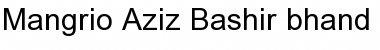 Download Mangrio-Aziz_Bashir_bhand_Wow Font Download Mangrio-Aziz_Bashir_bhand_Wow Font