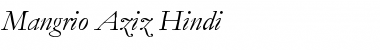 Download Mangrio-Aziz_Hindi Font Download Mangrio-Aziz_Hindi Font