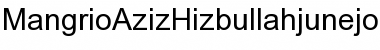 Download Mangrio_Aziz_Hizbullah_junejo_S Font Download Mangrio_Aziz_Hizbullah_junejo_S Font