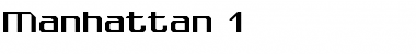 Download Manhattan 1 Font Download Manhattan 1 Font