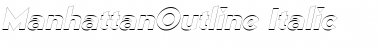 Download ManhattanOutline Font Download ManhattanOutline Font