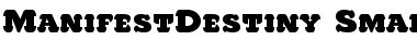 Download ManifestDestiny SmallCaps Font Download ManifestDestiny SmallCaps Font