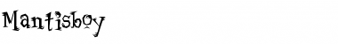 Download Mantisboy Font Download Mantisboy Font