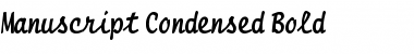 Download Manuscript Condensed Font Download Manuscript Condensed Font