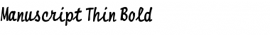 Download Manuscript Thin Font Download Manuscript Thin Font