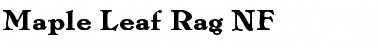 Download Maple Leaf Rag NF Font Download Maple Leaf Rag NF Font