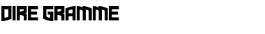 Download Dire Gramme Font Download Dire Gramme Font