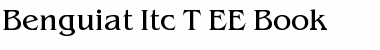 Download Benguiat Itc T EE Font Download Benguiat Itc T EE Font
