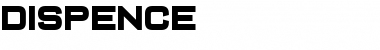 Download Dispence Font Download Dispence Font