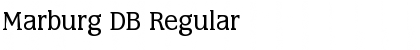 Download Marburg DB Font Download Marburg DB Font