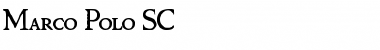 Download Marco Polo SC Font Download Marco Polo SC Font