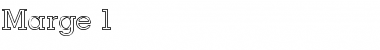 Download Marge 1 Font Download Marge 1 Font