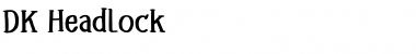 Download DK Headlock Font Download DK Headlock Font