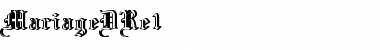 Download MariageDRe1 Font Download MariageDRe1 Font