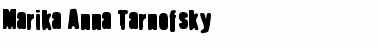 Download Marika Anna Tarnofsky Font Download Marika Anna Tarnofsky Font
