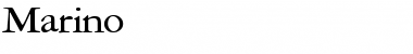Download Marino Font Download Marino Font