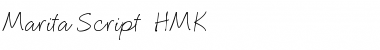 Download Marita Script - HMK Font Download Marita Script - HMK Font