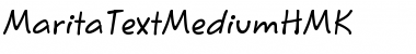 Download MaritaTextMediumHMK Font Download MaritaTextMediumHMK Font