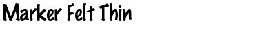 Download Marker Felt Font Download Marker Felt Font