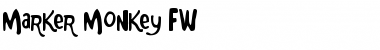 Download Marker Monkey FW Font Download Marker Monkey FW Font
