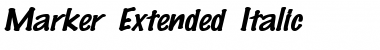 Download MarkerExtended Font Download MarkerExtended Font