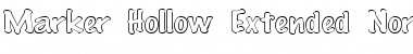Download MarkerHollowExtended Font Download MarkerHollowExtended Font