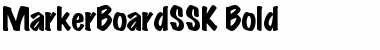 Download MarkerBoardSSK Font Download MarkerBoardSSK Font