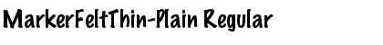 Download MarkerFeltThin-Plain Font Download MarkerFeltThin-Plain Font