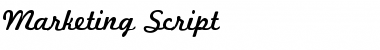 Download Marketing Script Font Download Marketing Script Font