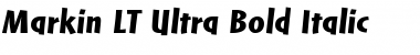 Download Markin LT UltraBold Font Download Markin LT UltraBold Font